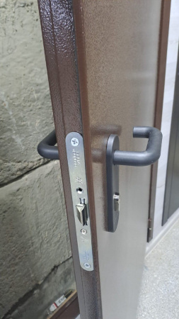 ДВЕРЬ ПРОТИВОПОЖАРНАЯ ДПМ EI-60 RAL 8017 (ДВУХСТВОРЧАТАЯ)